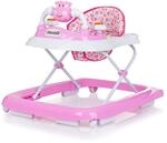Chipolino Lauflernhilfe Little Cow R&auml;der Stopper H&ouml;henverstellbar Musik Licht rosa