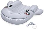Bestway Kickboard Hai Kinder Bestway mit Wasserpistole 117cm Aufblastier Pool