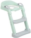 Kikkaboo Toilettenaufsatz Lea, Leiter, Toilettensitz, Griffe, Stufen verstellbar