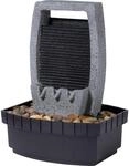 dobar Kleiner Polyresin-Brunnen mit Pumpe - versch. Ausf&uuml;hrungen