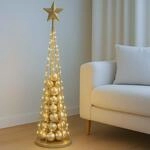 Deko-Baum MCW-O91, Weihnachtsbaum Schmuckbaum Weihnachtsdeko Christbaum zum