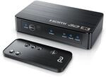 Primewire HDMI 2.0b Verteiler 4k 60Hz UHD, 3 Port, Fernbedienung, Netzteil