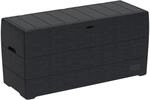 Duramax Durabox Kunststoff Garten Aufbewahrungsbox Sitzbank Kissenbox 270 l, 117 x 45