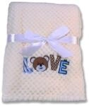 Cangaroo Babydecke Freya, Gr&ouml;&szlig;e 80 x 110 cm kuschelige Babydecke aus Fleece...