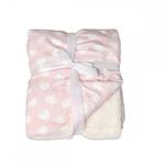 Cangaroo Babydecke Shaggy, Gr&ouml;&szlig;e 105 x 75 cm, kuschelige Babydecke, ab Geburt...