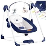 KIDIZ&reg; Babywippe Babyschaukel mit 5 Geschwindigkeitseinstellungen zusammenklappbarer