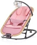 Chipolino Babywippe Senso Holzoptik Spielbogen Kopfst&uuml;tze 3-Punkt-Gurt faltbar...