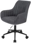 B&uuml;rostuhl MCW-J62, Drehstuhl Schreibtischstuhl Lehnstuhl, Stoff/Textil mit...