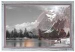 Bilderrahmen H248, Fotorahmen Holzrahmen Wand-Rahmen, 36x51cm Shabby-Look Landhaus ~