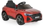Moni Kinder Elektroauto Audi SQ8 e-tron EVA-Reifen Musik Licht MP3-Eingang Gurt rot