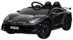 ES-Toys Kinder Elektroauto Lamborghini Aventador SVJ, Kunstledersitz, EVA-Reifen