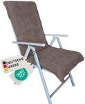 NYVI Frottee Schonbezug f&uuml;r Gartenstuhl NYVISpa 60x130 cm - Hygiene Auflage f&uuml;r