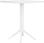 CLP Tisch Nuvela 60 x 60 cm Wetterfester Gartentisch mit UV-best&auml;ndiger