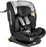 Moni Kindersitz Vamos i-Size (40-150cm) Gruppe 0/1/2/3 Isofix Top Tether Gurt grau