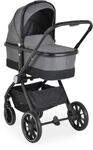 Cangaroo Kombikinderwagen 3 in 1 Christiano Babywanne Babyschale klappbar...