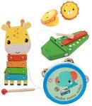 Fisher-Price - Holz-Musikinstrumente 5 St&uuml;ck Kinderinstrumente Kinderspielzeug
