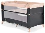Moni Reisebett Next Level, 2 Ebenen, Matratze, Seite zum klappen, Beistellbett beige