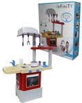 Polesie Kinderk&uuml;che 42279 Infinity 100 cm hoch Sp&uuml;lbecken Backofen viel...