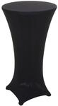 Stehtischhusse MCW-J30, Tischhusse Husse Bezug &Uuml;berzug, Stretch &Oslash; 60cm ~...