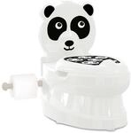 JAMARA Meine kleine Toilette Panda mit Sp&uuml;lsound und Toilettenpapierhalter
