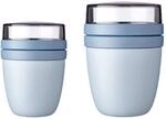 Mepal Lunchpot mini + regular Ellipse 2er Set