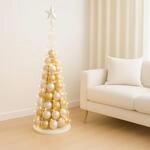 Deko-Baum MCW-O91, Weihnachtsbaum Schmuckbaum Weihnachtsdeko Christbaum zum