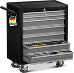 MASKO&reg; Werkstattwagen - 5 / 7 Schubladen, Abschlie&szlig;bar Massives Metall Mobiler