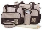 Moni Wickeltasche Stella, Set mit Wickelunterlage, Isoliertasche f. Babyflaschen