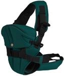Babytrage Carry go 2 in 1 Bauch- und H&uuml;fttrage von 3 Monaten bis 1 Jahr gr&uuml;n