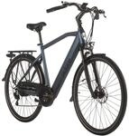 Adore ADORE E-Citybike 28" Alu Cityfahrrad CV-190 Heckmotor 50NM / 15Ah Deep Blue