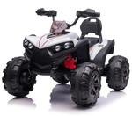 Chipolino Kinder Elektroquad ATV FX Sport, MP3-Anschluss, 2 Motoren, Lichter wei&szlig;