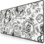 Titanwolf XXL Speed Gaming Mauspad Titanwolf Schwarz 900 x 400mm, XXL Mousepad,