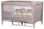 Chipolino Reisebett Ariel, 2 Ebenen, Tragetasche, Seiteneingang, Seitentasche beige