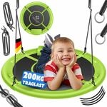 KESSER&reg; Nestschaukel Tellerschaukel H&auml;ngeschaukel Rundschaukel Schaukel verstellbar