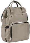 Kikkaboo Wickeltasche Siena, Rucksack, Wickelunterlage, Griffl&auml;nge einstellbar