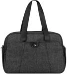 Kikkaboo Wickeltasche Chelsea mit Wickelunterlage, Seitentaschen, Thermofach black