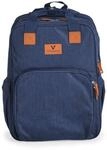 Cangaroo Kinderwagentasche Liana 2 in 1 Rucksack Babybett Rei&szlig;verschluss Clips blau