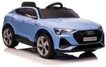 Es-Toys Kinder Elektroauto Audi E-Tron, EVA-Reifen, Allradantrieb, Fernbedienung blau
