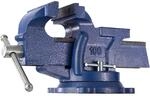 tectake&reg; Schraubstock, aus Gusseisen, 360&deg; drehbar, 2 Arretierungsschrauben, 3