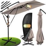 KESSER&reg; Ampelschirm Holly Sonnenschirm Rechteckig mit und ohne LED Solar inkl.