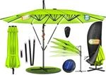 KESSER&reg; Sonnenschirm Doppelsonnenschirm 4,6m x 2,7m Ampelschirm Abdeckung &