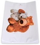 Cangaroo Wickelauflage B&auml;ren 67 x 44 cm, seitliche Erh&ouml;hung, abwaschbar wei&szlig;