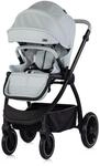 Chipolino Kombikinderwagen 3 in 1 Prestige Babywanne Rucksack i-Size Babyschale