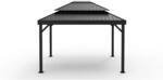 Sojag Pavillon London Schwarz 424,3x299,3x310cm