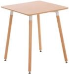 CLP K&uuml;chentisch Viborg I Esstisch Im Skandinavischen Design F&uuml;r Wohnzimmer Mit MDF