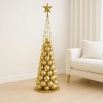 Deko-Baum MCW-O91, Weihnachtsbaum Schmuckbaum Weihnachtsdeko Christbaum zum