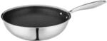 M&auml;ser Wok, Edelstahl Hestia Schwarz / Silber