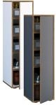 VCM Holz-Schuhschrank Ma&szlig;e: B. 30 x H. 110 x T. 33 cm Allzweckschrank 5