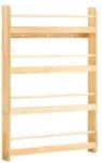 SoBuy Kinderregal mit 3 F&auml;chern Holzfarbe 80x12x118cm Funktional