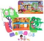 Spin Master 6073669 (20153008) - Dora - Der Regenwald Casita Spielset inkl. Dora &